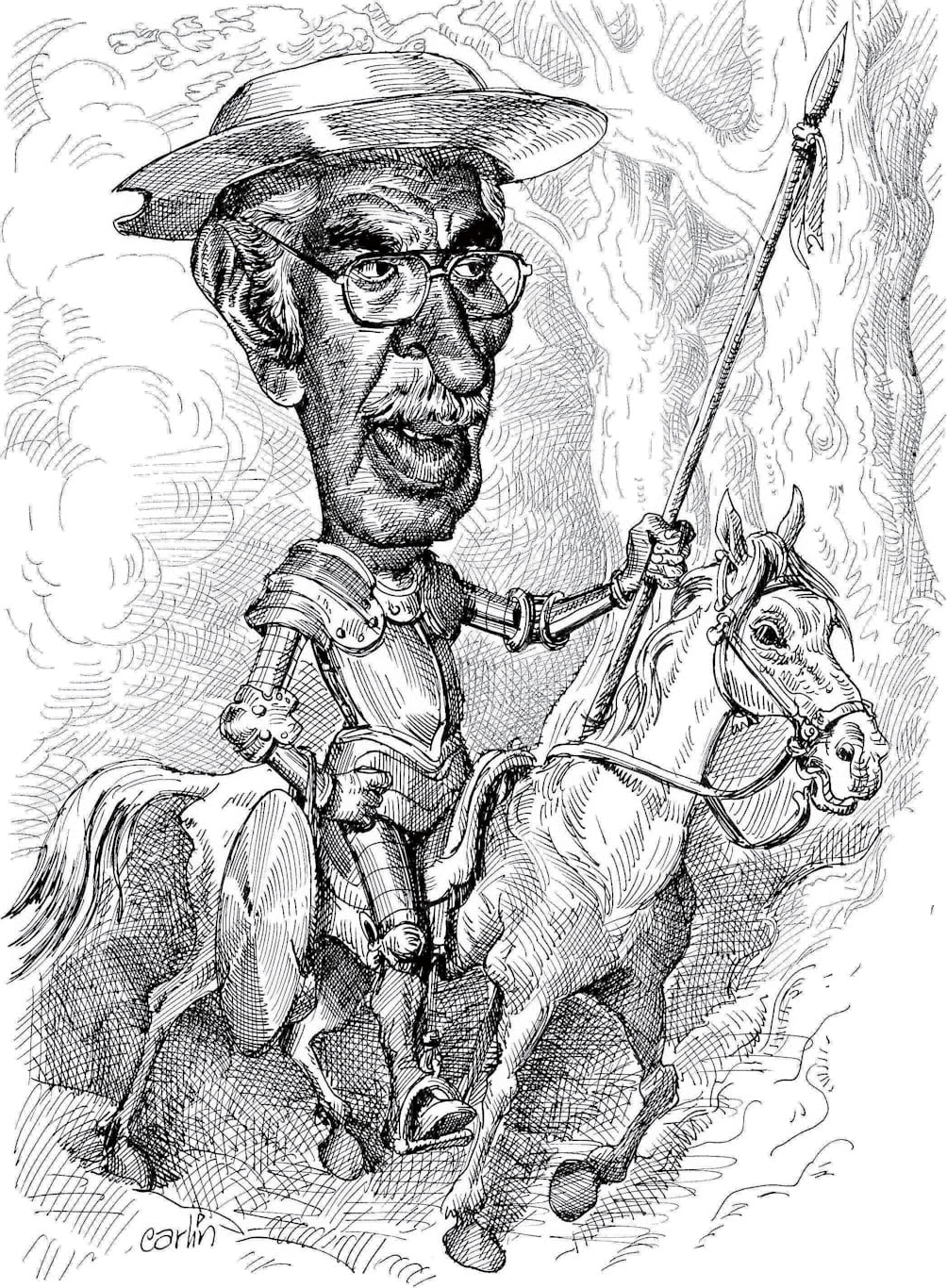 Caricatura de Carlos Tovar, "Carlín".